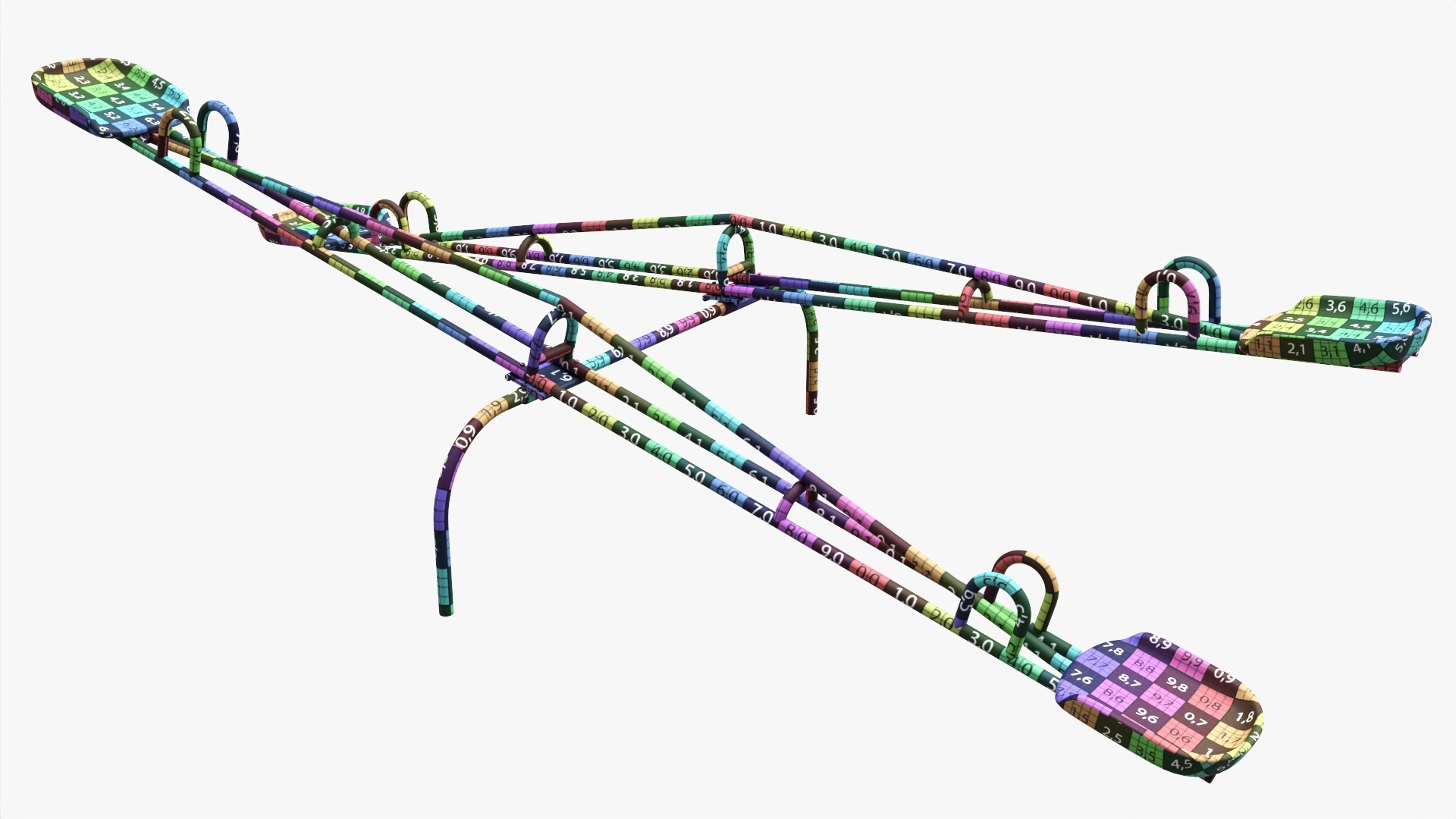 3D Teeter totters TurboSquid 1856855