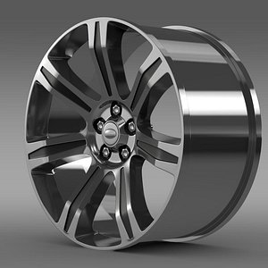 rangerover autobiography black 3d model