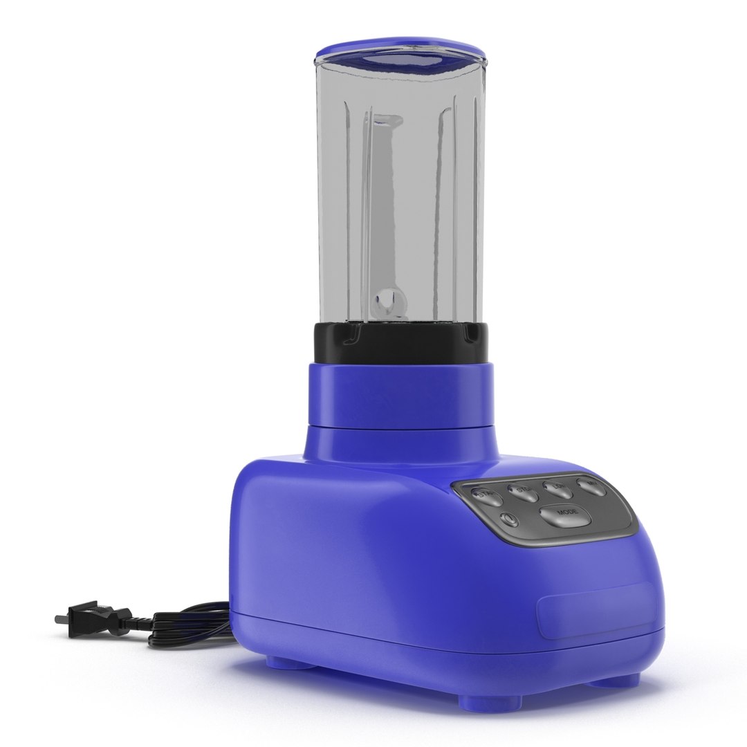 Blender Blue 3D Model preview