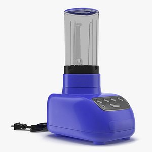 Blender Blue 3D Model