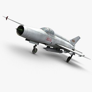 max chengdu j-7ii fighter jet