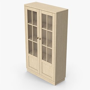 3D Wooden Sideboard Cabinet