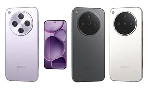 3D OPPO Find X8s Plus All Colors Low Poly