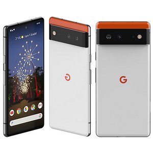 Pixel 6 3D model