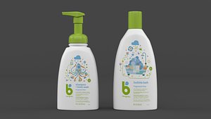 3D model Body Wash Shampoo
