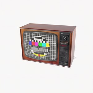 tv old delta 3D model