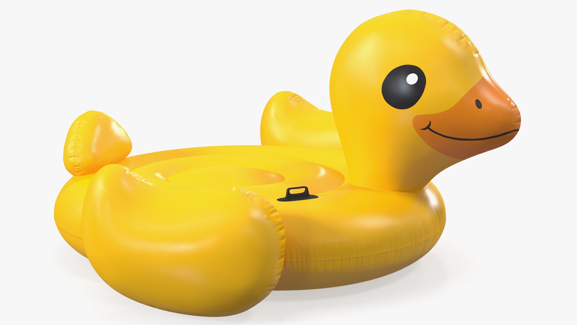 Duck Island Float Pool Lounger 3D model preview