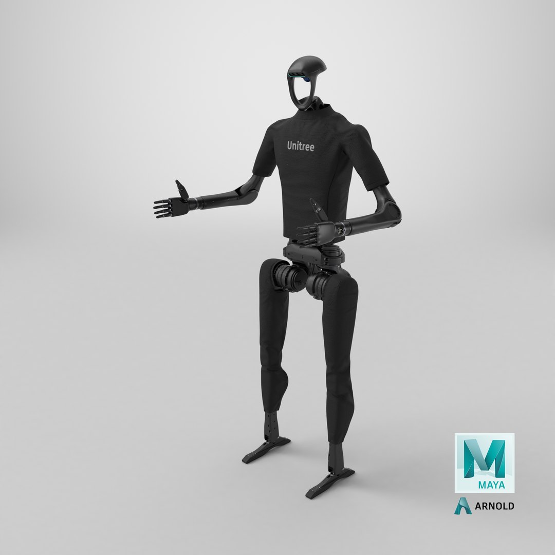 Unitree Robot Humanoid with Dexterous Hands 3D model https://p.turbosquid.com/ts-thumb/tJ/nCZAay/OE/stemcell_maya_arnold_render/png/1738772087/1920x1080/fit_q87/77d2c1cdfbd3c68edd5a6c716973729cc99f8787/stemcell_maya_arnold_render.jpg