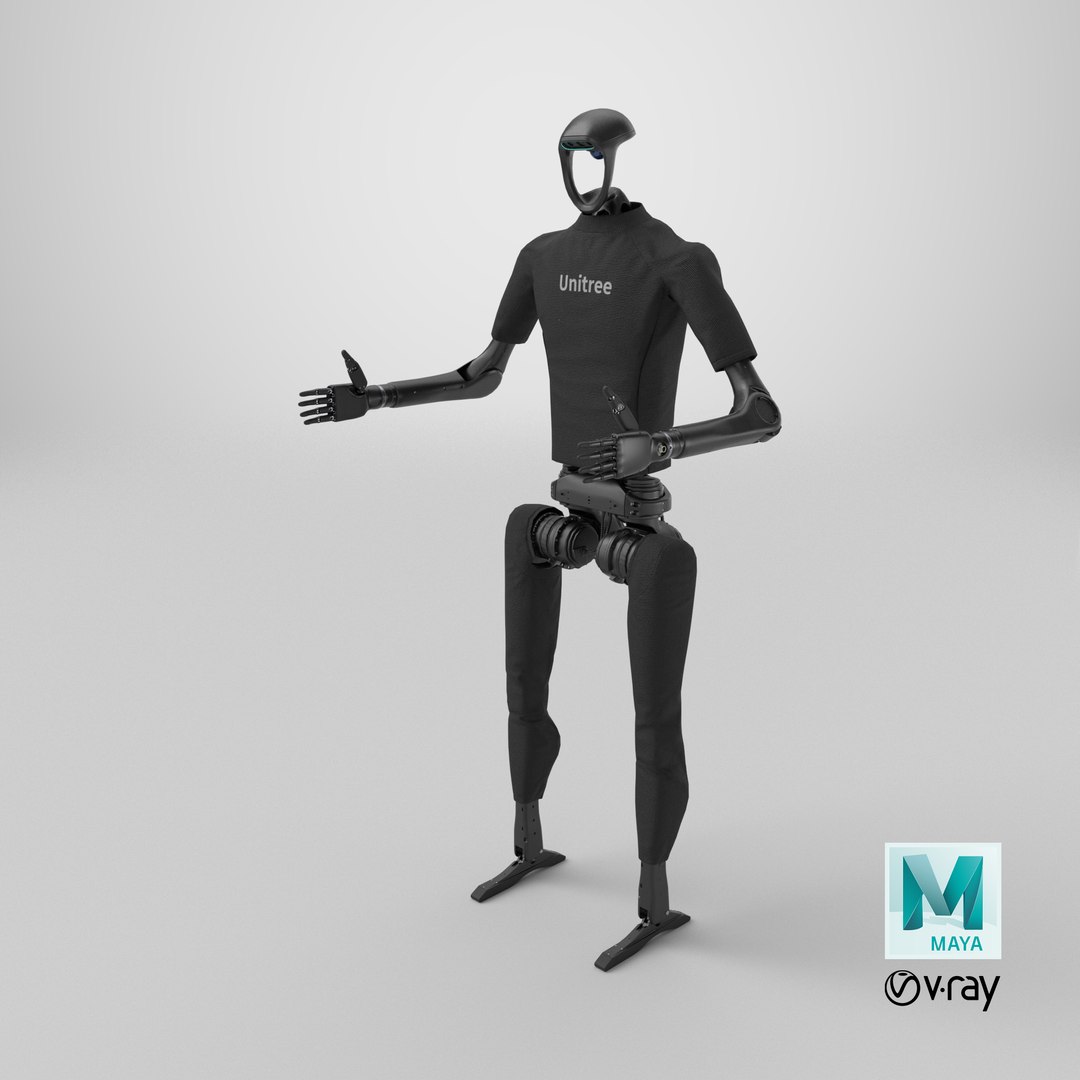 Unitree Robot Humanoid with Dexterous Hands 3D model https://p.turbosquid.com/ts-thumb/tJ/nCZAay/Xw/stemcell_maya_vray_render/png/1738772089/1920x1080/fit_q87/dbe076611d7d273f32f8addb120583a6f264e5f2/stemcell_maya_vray_render.jpg