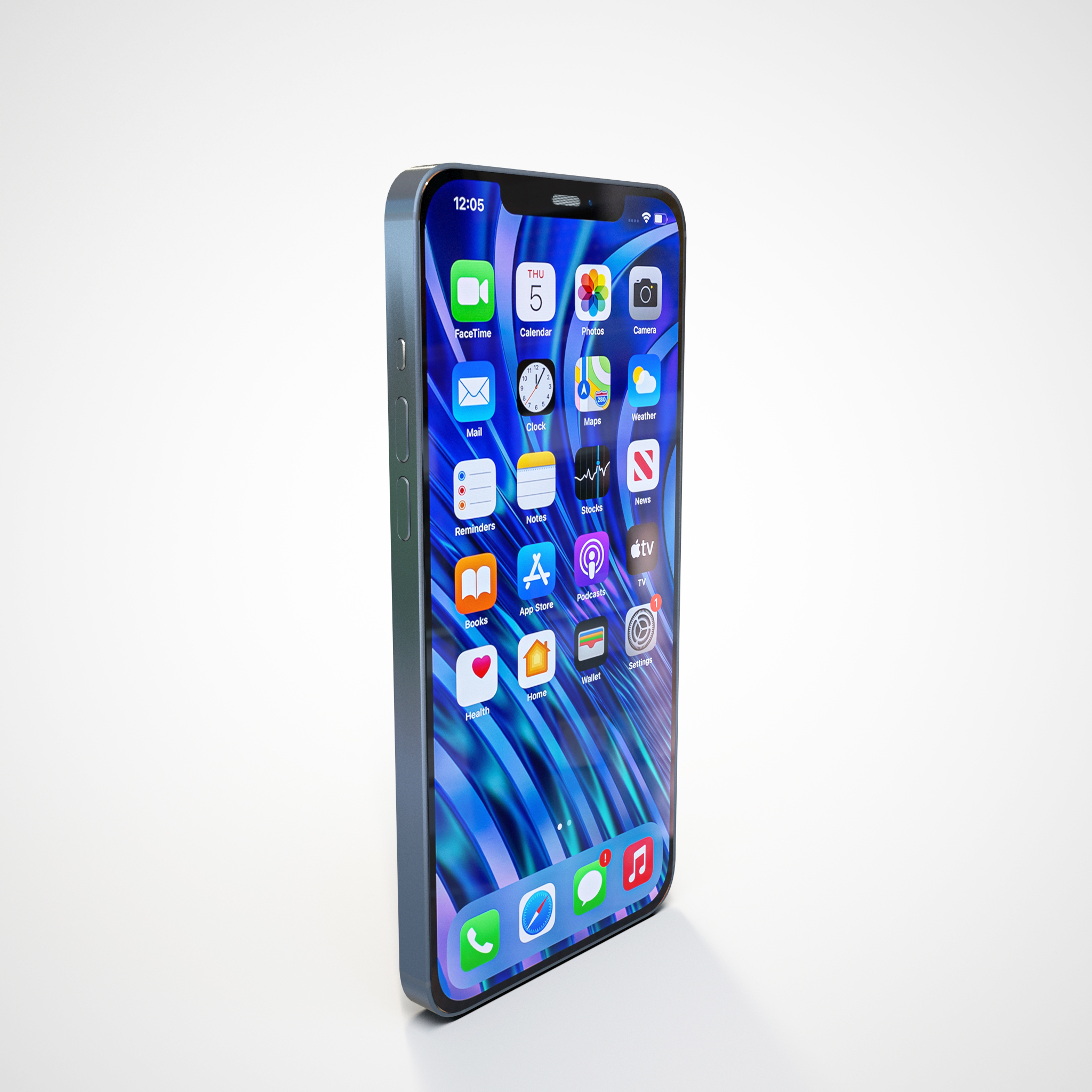 iphone 12 pro max 3d model