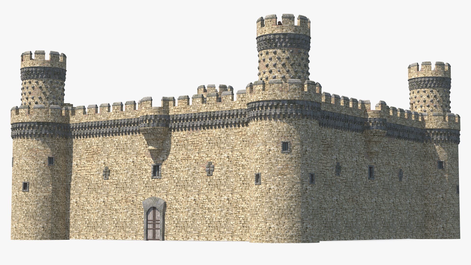 Small medieval castle 3D model - TurboSquid 1474159