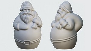 Santa Claus 3D lamp