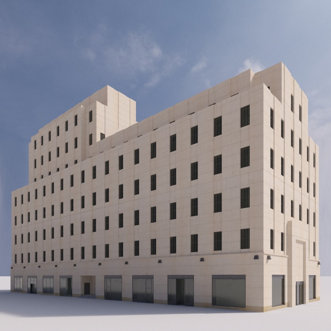 British Empire Building 3D Model - TurboSquid 1611292