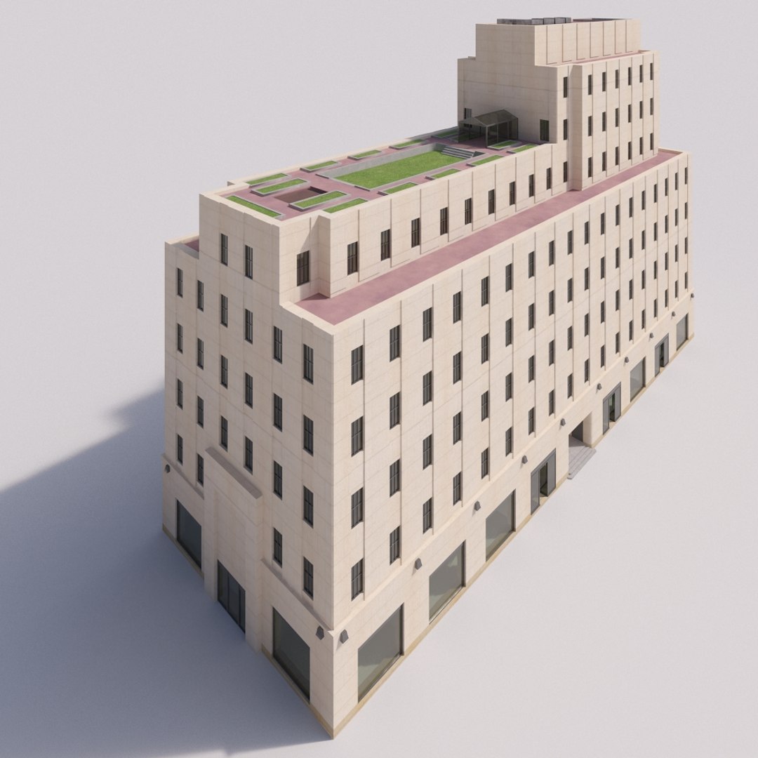 British Empire Building 3D Model - TurboSquid 1611292