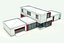 6 modern houses 3d model