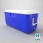 3D Cooler Box PBR model