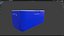 3D Cooler Box PBR model