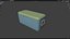 3D Cooler Box PBR model