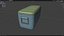 3D Cooler Box PBR model