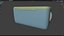 3D Cooler Box PBR model