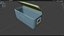 3D Cooler Box PBR model