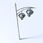 Tokyo street lamp 3D model