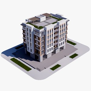 apartment building realistic