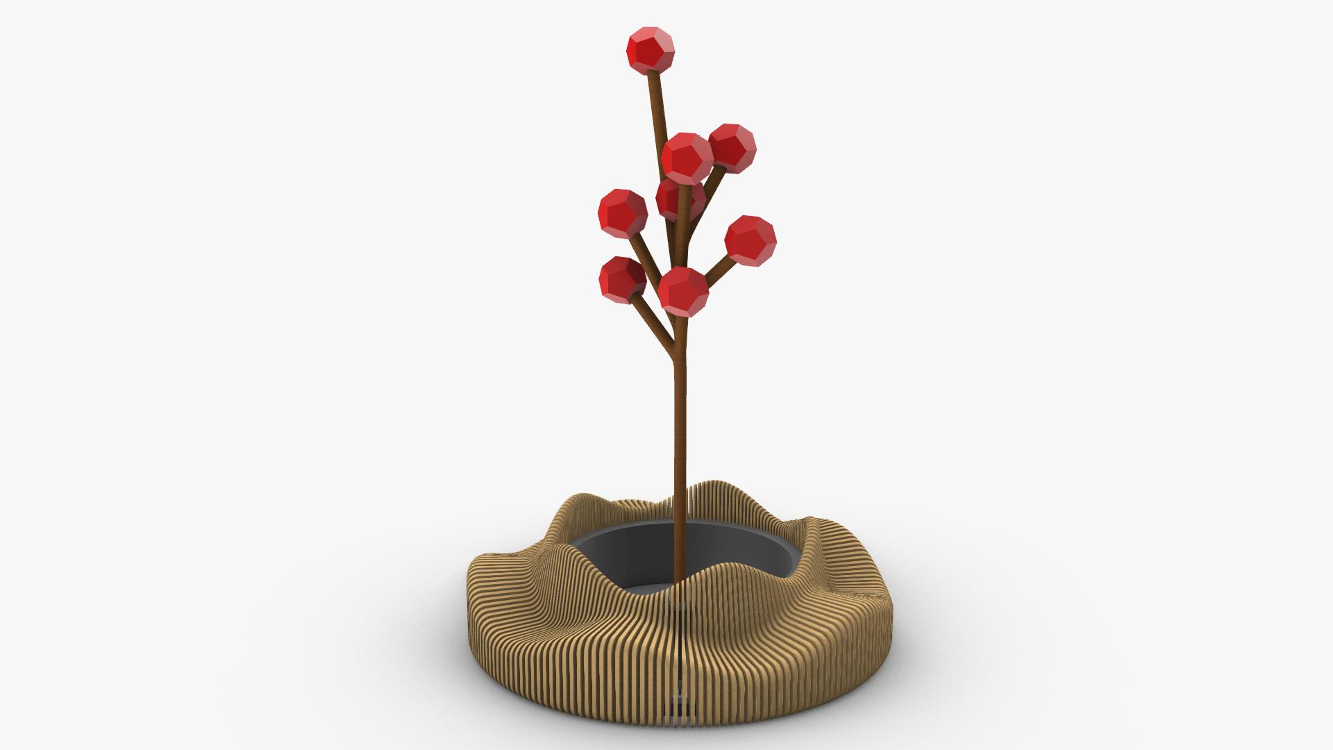 Circular Seat Landscape Object 3D - TurboSquid 2047087