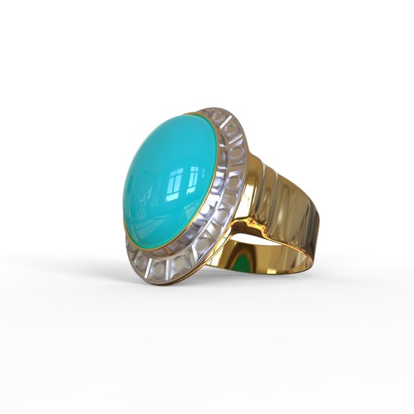 gold ring 3D