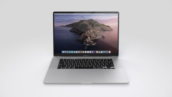Apple MacBook Pro 16インチ2019、タッチバー付き3Dモデル