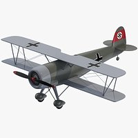 German Nazi Biplane