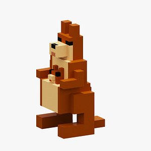 Voxel Kangaroo