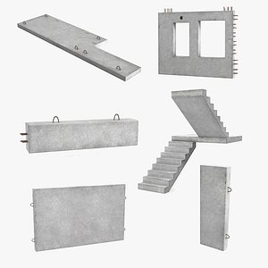 Precast Concrete Panels Collection 3