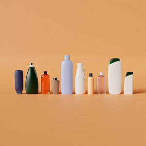 3D ShowerBottlePackV1 model