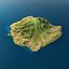 realistic tropical island 3D