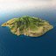 realistic tropical island 3D