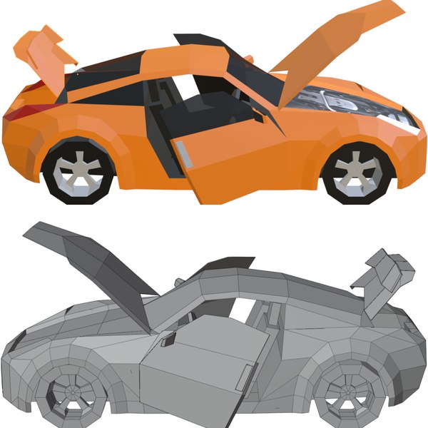 3D model nissan 350z