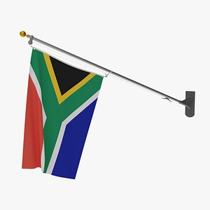 3D Wall Flag South Africa T2(1)