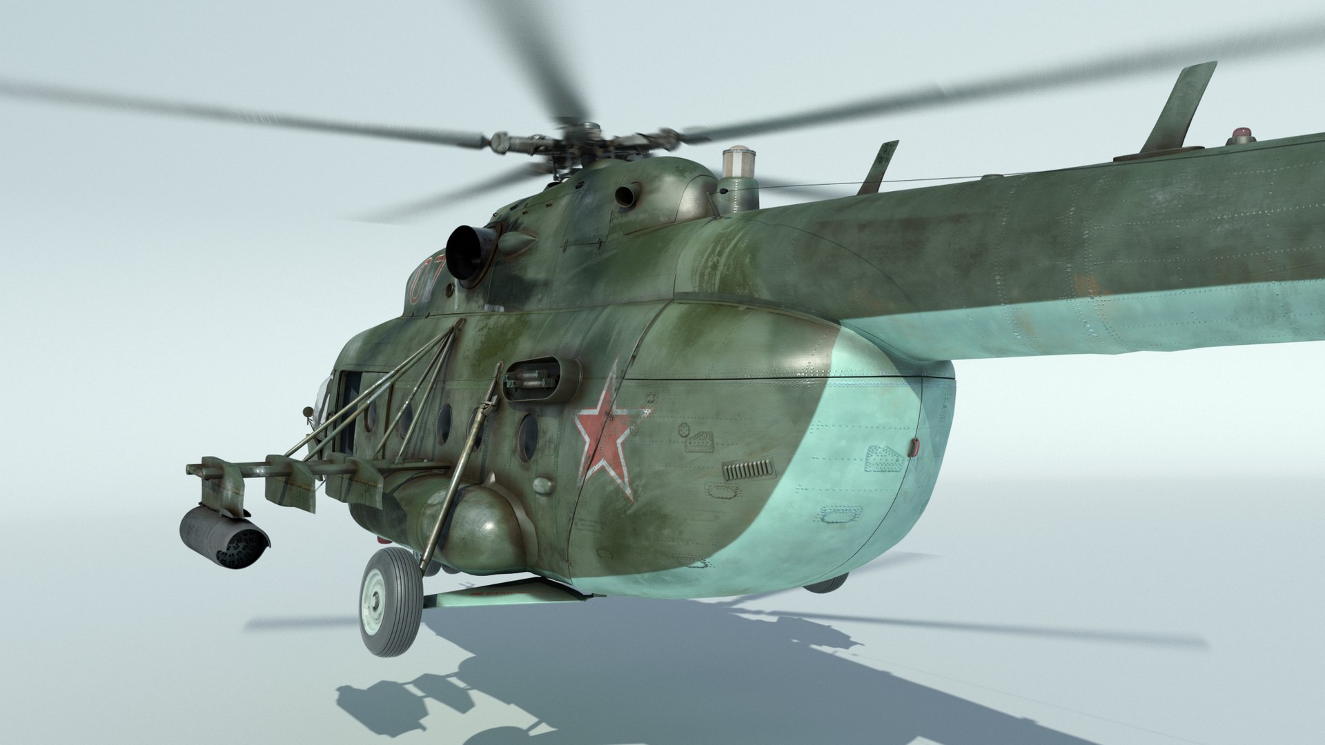 Mi 8 Helicopter 3D Model - TurboSquid 1306251