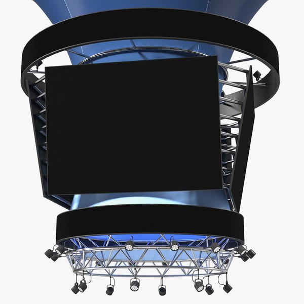 3D blank jumbotron