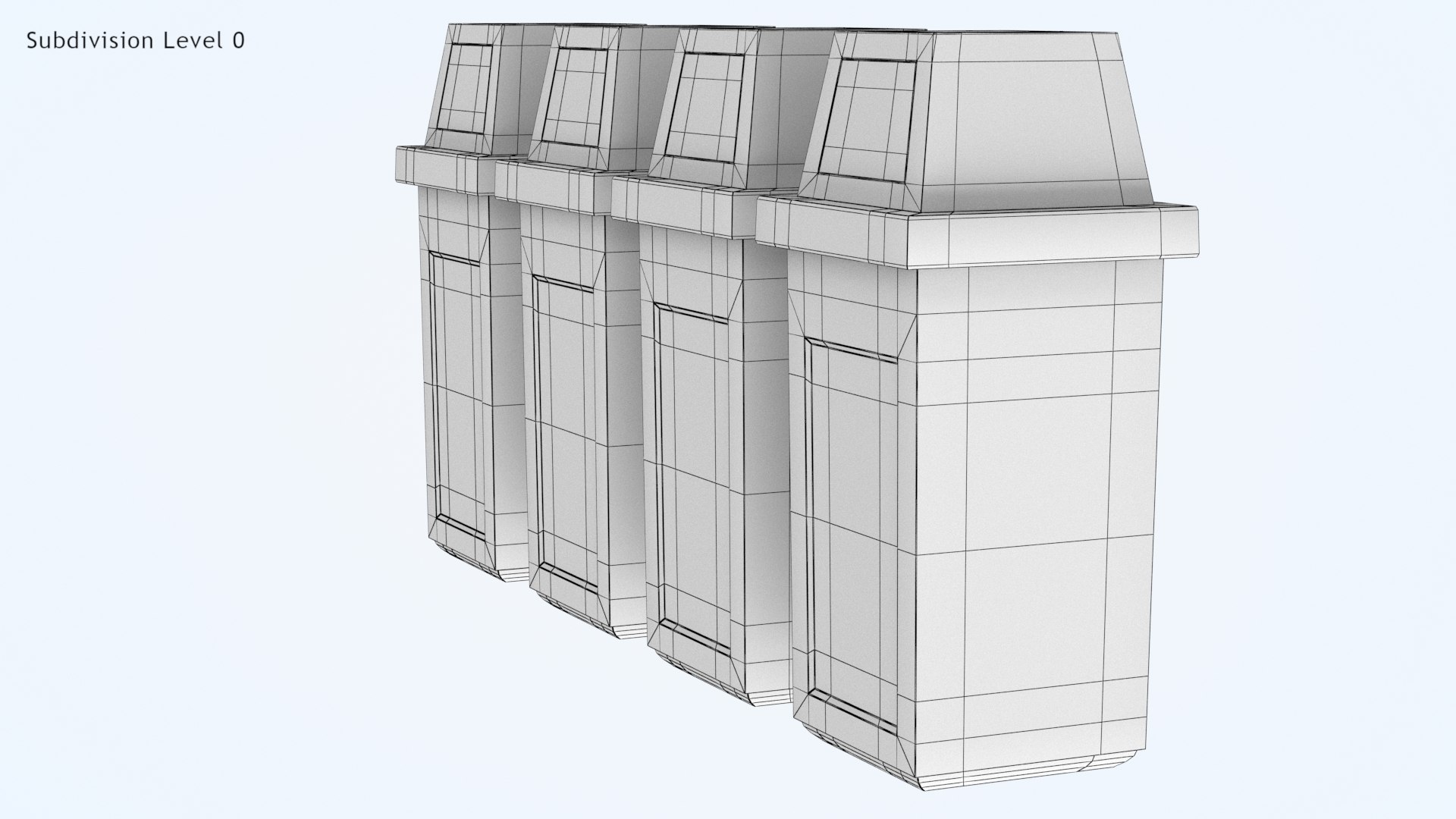 hooded recycle bins 3D model https://p.turbosquid.com/ts-thumb/tK/cXWnE1/AieVrYun/trashcan_wire0005copy/jpg/1573363953/1920x1080/fit_q87/70e6c859fb298a0c9da8c47ecc977224cb01a79b/trashcan_wire0005copy.jpg