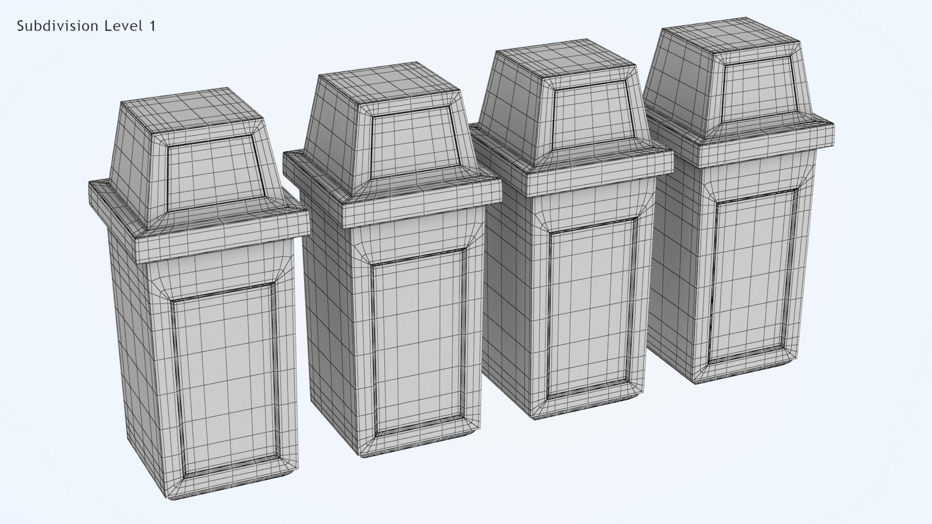 hooded recycle bins 3D model https://p.turbosquid.com/ts-thumb/tK/cXWnE1/IFaBUVE8/trashcan_wire0001/jpg/1573363953/1920x1080/fit_q87/32fc27404cd76ef0bbe8a797b1a64ebce589d18d/trashcan_wire0001.jpg