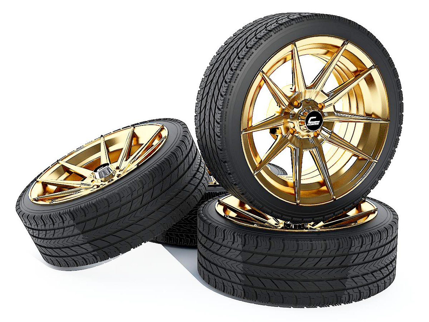 3d model wheel