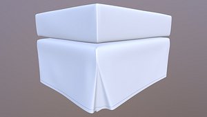 Ottoman Seat Sofa 3D