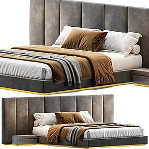 3D Fendi Casa Delano Bed model