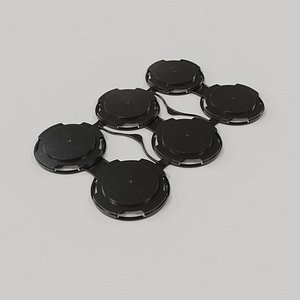 6-Pack - Snap Lid Carrier 3D model