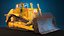 3D model Bulldozer PBR