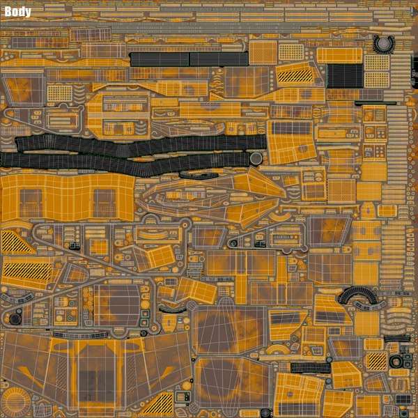 3D модель Бульдозер ПБР - TurboSquid 2160047