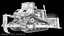3D model Bulldozer PBR