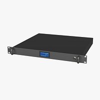 19-Inch Rack Mount Basic Case 1U 1xLCD